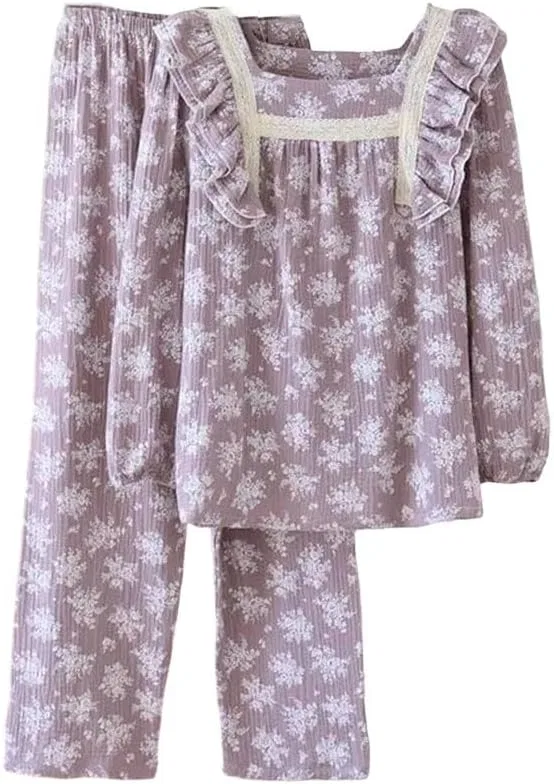 Пижама женская хлопковая, Purple