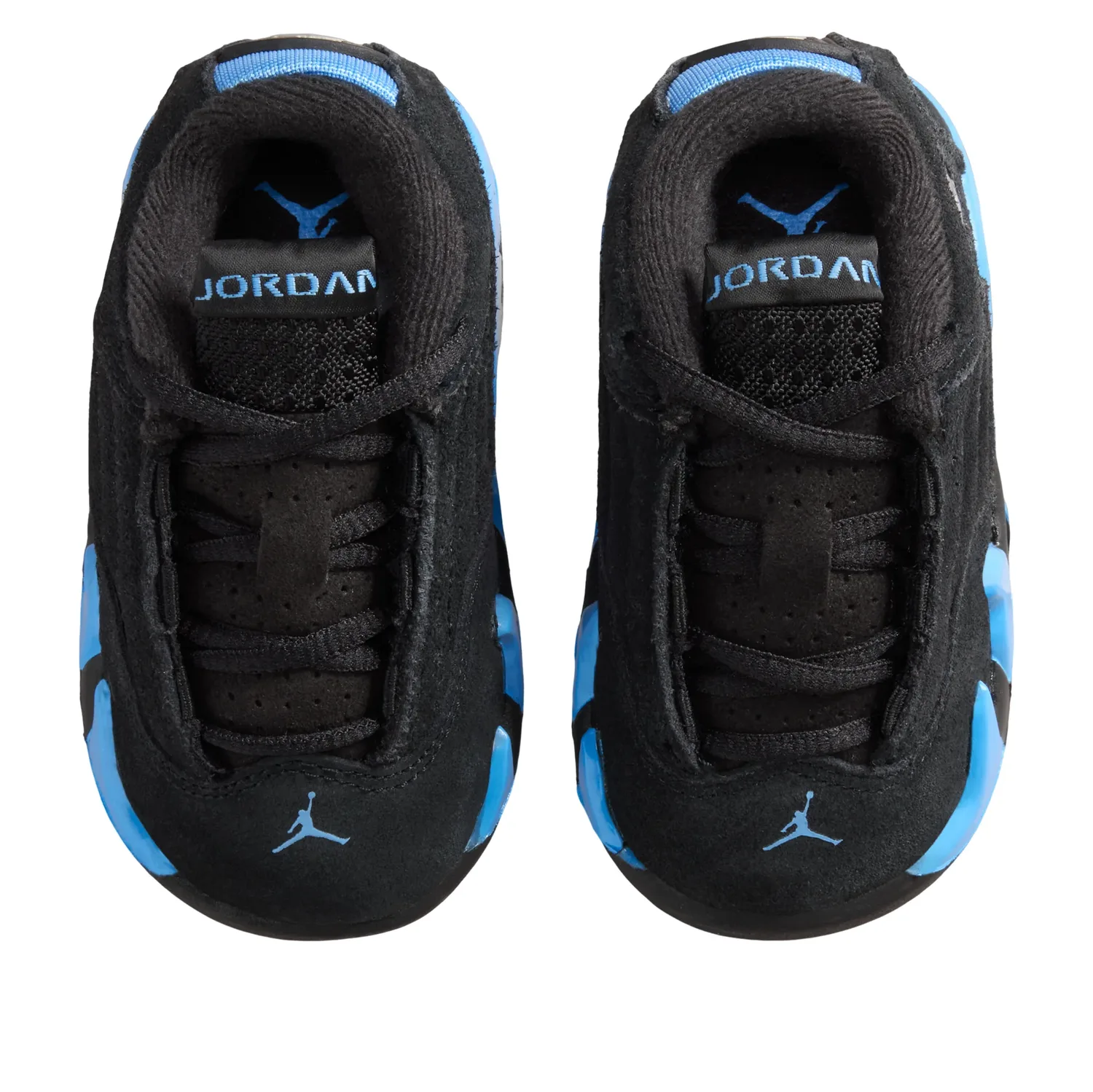 Кроссовки (TD) Air Jordan 14 Retro 'Black University Blue' — фото 2
