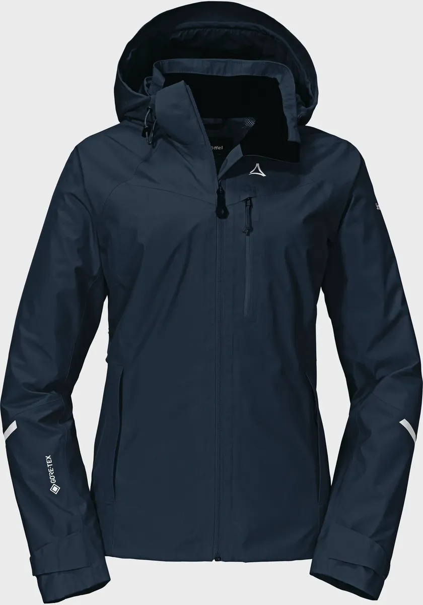 

Уличная куртка Schöffel "Jacket Kreuzjoch L", с капюшоном, синий