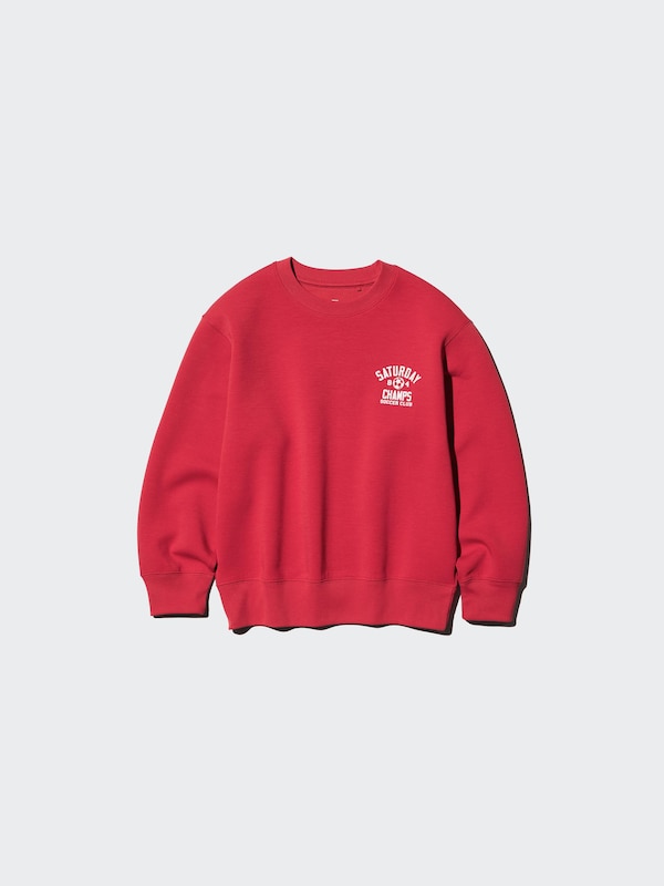 Свитшот Dry с графикой Uniqlo, 15 red — фото 4
