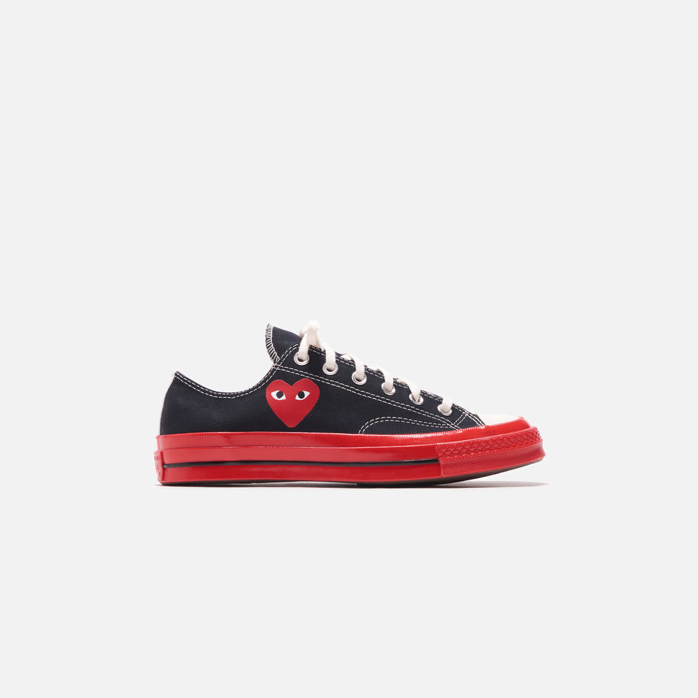 

Кроссовки Converse x Comme des Garçons CDG Play Red Sole Low Top, черный