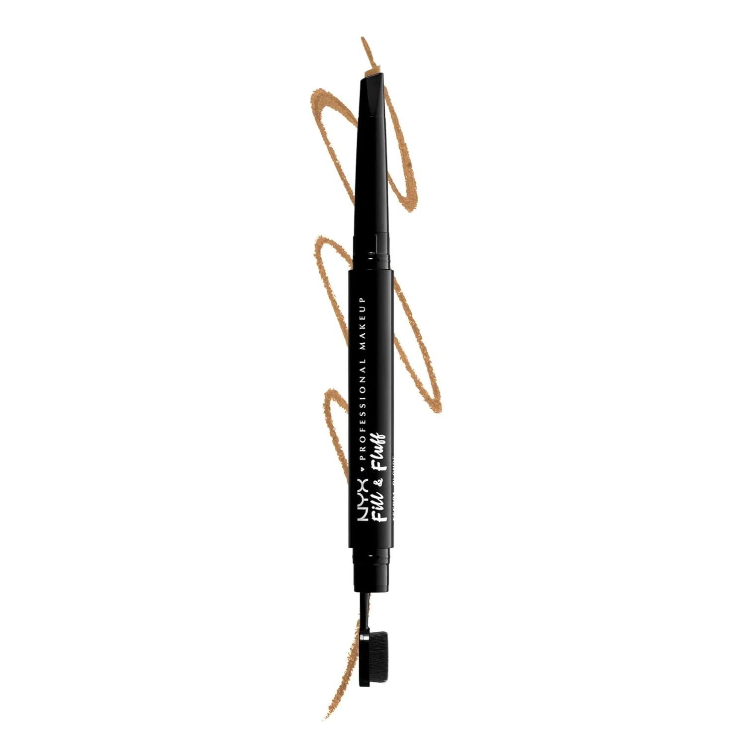 Карандаш-помада для бровей «Fill & Fluff Eyebrow Pomade Pencil» от NYX Professional Makeup Nyx Professional Makeup, Blonde.