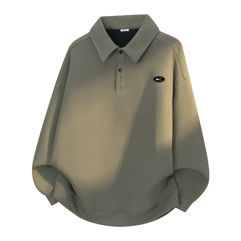 

Толстовка-поло женская утепленная WARRIOR, pea зеленый (diy badge)