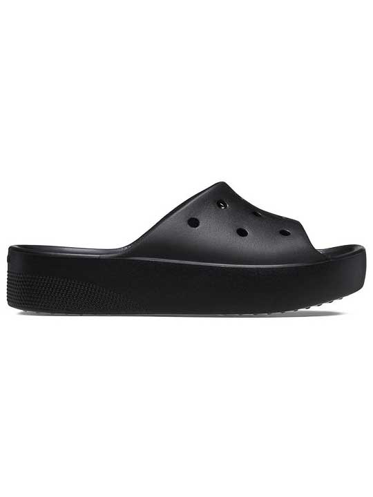 

Тапочки Crocs CLASSIC PLATFORM SLIDE 208180, черный