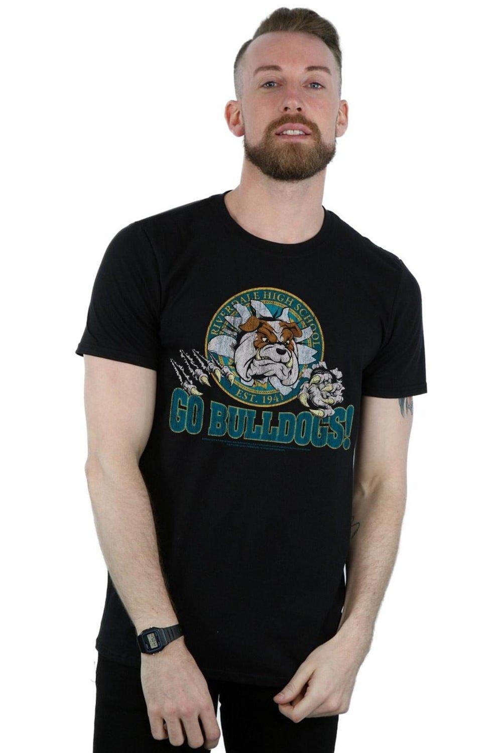 

Футболка Go Bulldogs Riverdale, черный