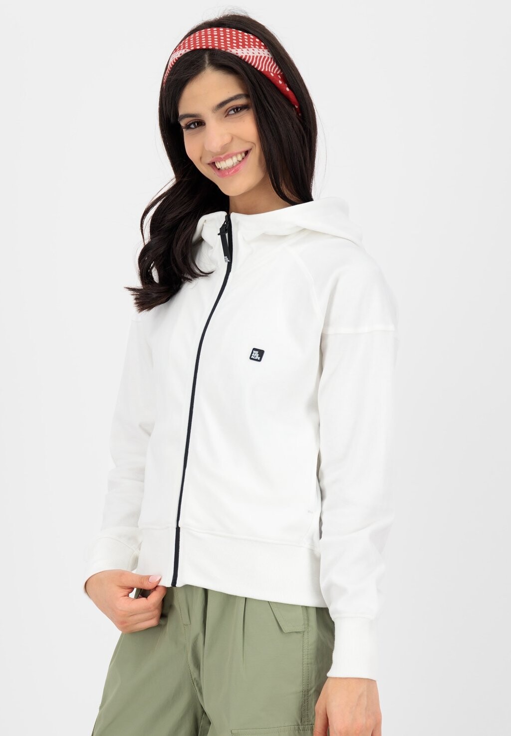 

Толстовка на молнии CORINA alife & kickin, кремовый