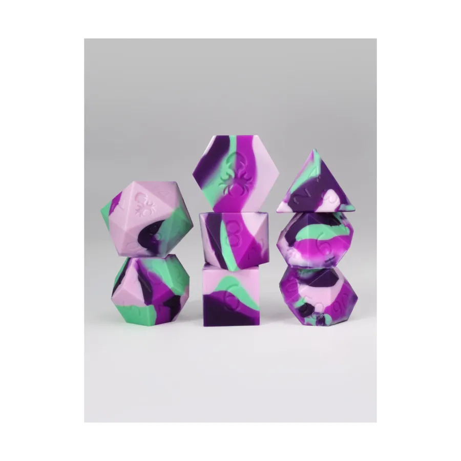 

Поликомплект - Дракон (8), Poly Sets - Silicone (Kraken Dice)