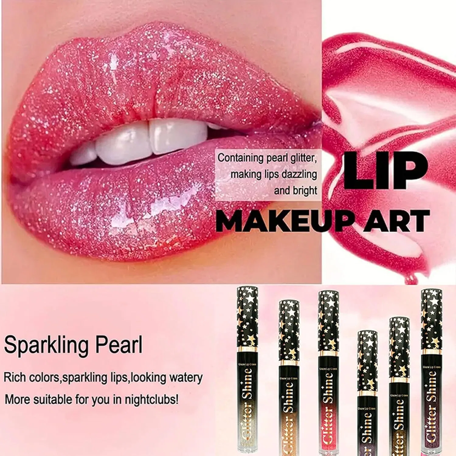 Блеск для губ Luminous Lip Gloss, 6 цветов, 2.5 мл — фото 4