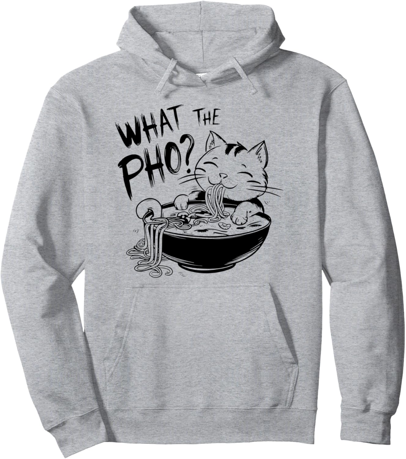 

Толстовка What The Pho Vietnamese Asian Ramen Soup Noodle Hoodie, серая Funny Pho Tees, Серый, Толстовка What The Pho Vietnamese Asian Ramen Soup Noodle Hoodie, серая Funny Pho Tees