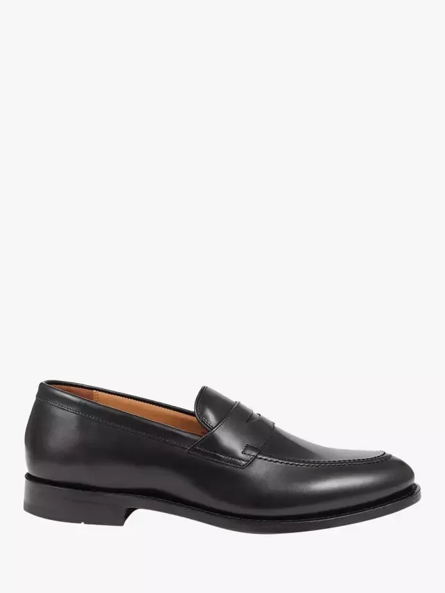 Кожаные лоферы Barcelona 2, черные Jones Bootmaker