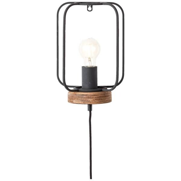 

Настенный светильник LIGHTBOX 2015198 1 цвет antik holz/schwarz korund