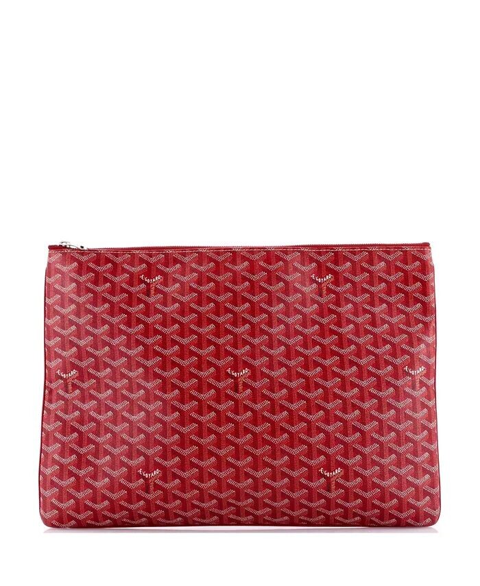 

Сумка-мешок GM Senat Zip, покрытая холстом Pre-Owned Goyard, красный
