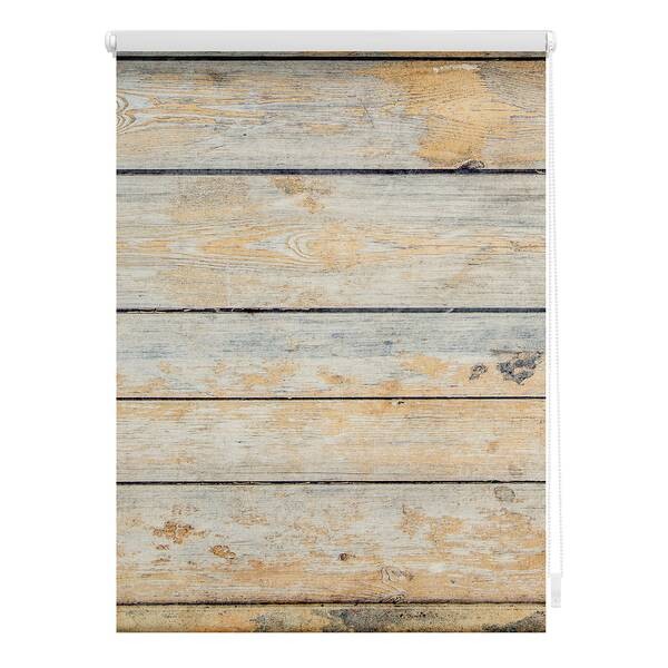 

Рулонные шторы Lichtblicke Bretter Shabby, 90x150x5 см, коричневый