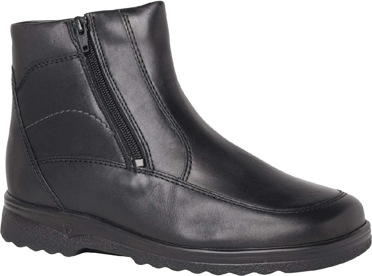 Ботинки Ganter ERIC-STIEFEL-H, Herren Warm gefüttert Classics Kurzschaft Stiefel & Stiefeletten, Black (Black 0100) — фото 2