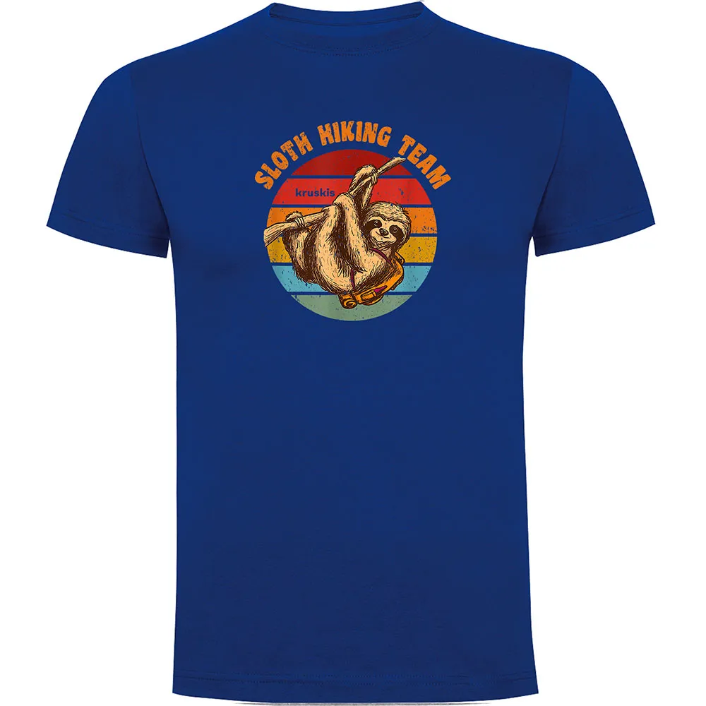 

Футболка с коротким рукавом Kruskis Sloth Hiking Team, синий