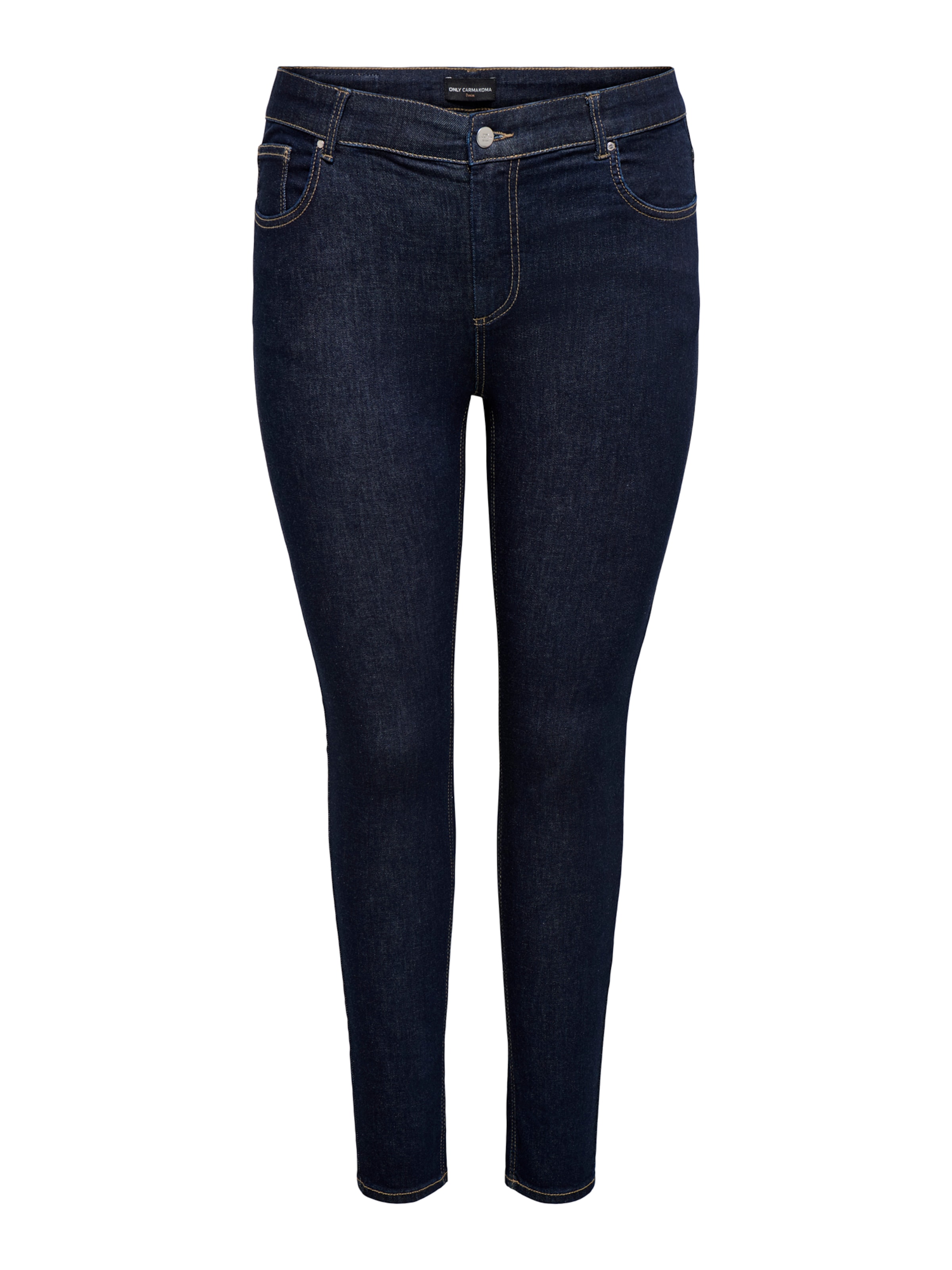 

ONLY Carmakoma Скинни джинсы 'CARWilly' в темно-синем цвете
