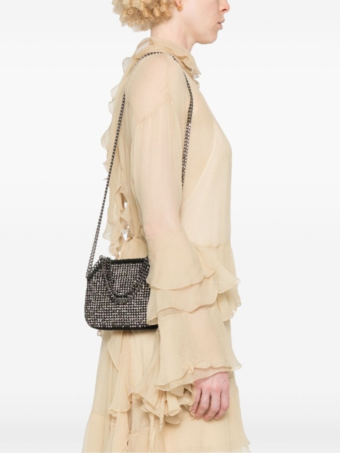 

Stella McCartney мини-сумка Falabella, черный