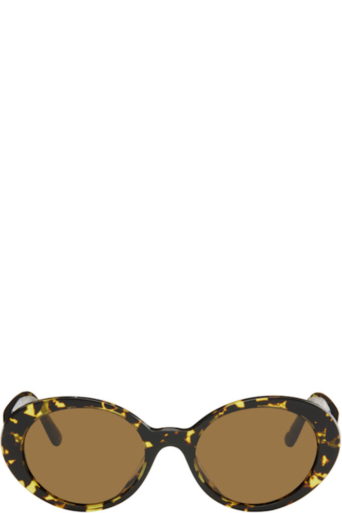 

Коричневые солнцезащитные очки Lumar Oliver Peoples