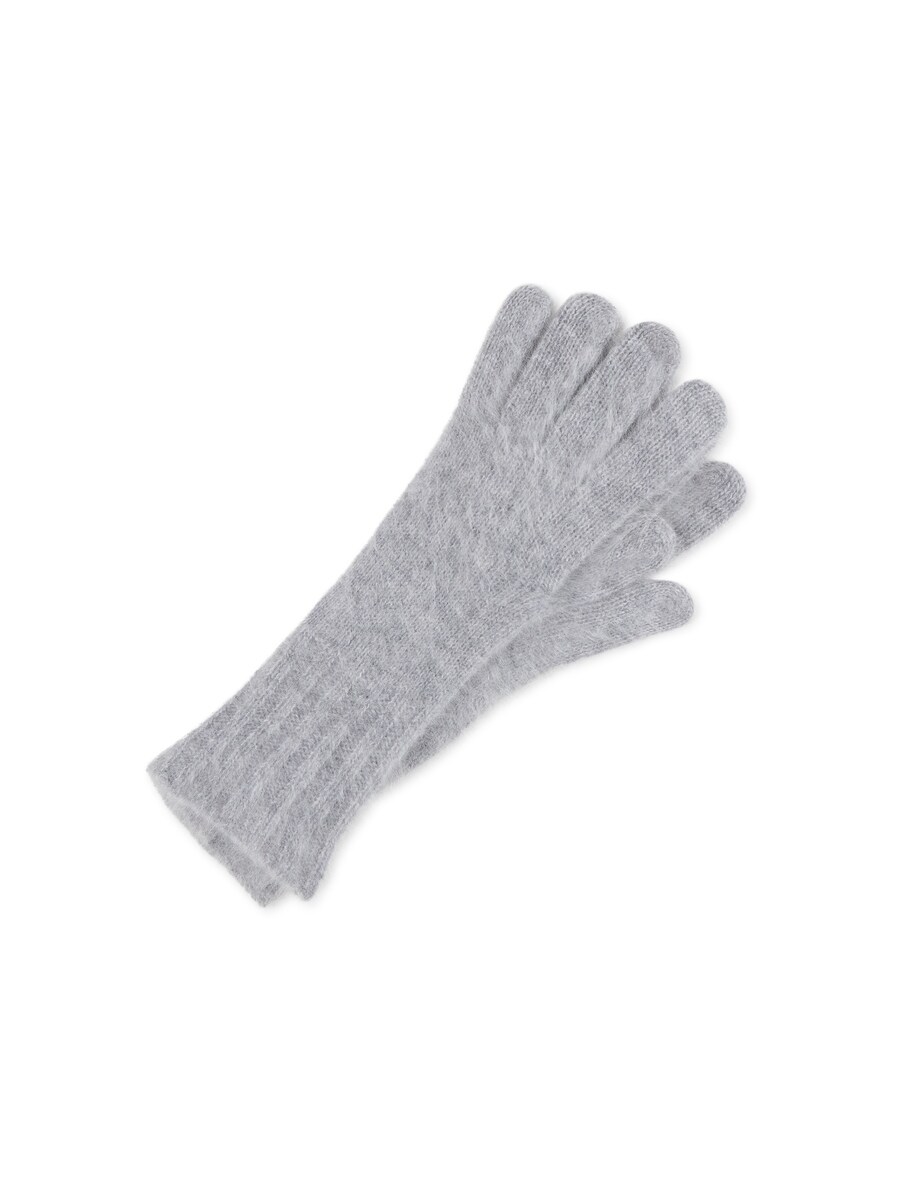 

Перчатки с закрытыми пальцами CASH-MERE.CH, светло-серый