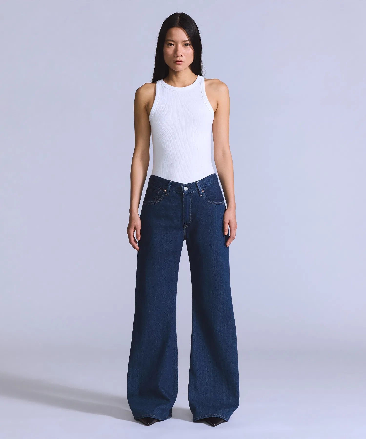 Джинсы Levi's BLUETAB™ CARVE Relaxed, темно-синие, СДЕЛАНО В ЯПОНИИ — фото 2