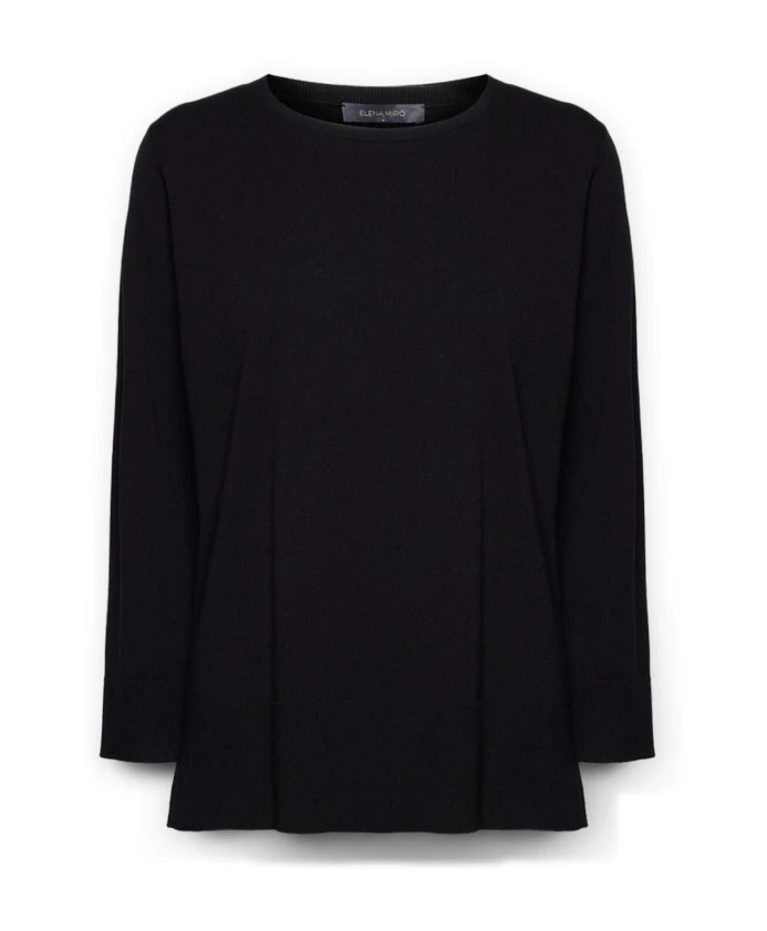 

Спортивный свитер с круглым вырезом Elena Mirã², черный