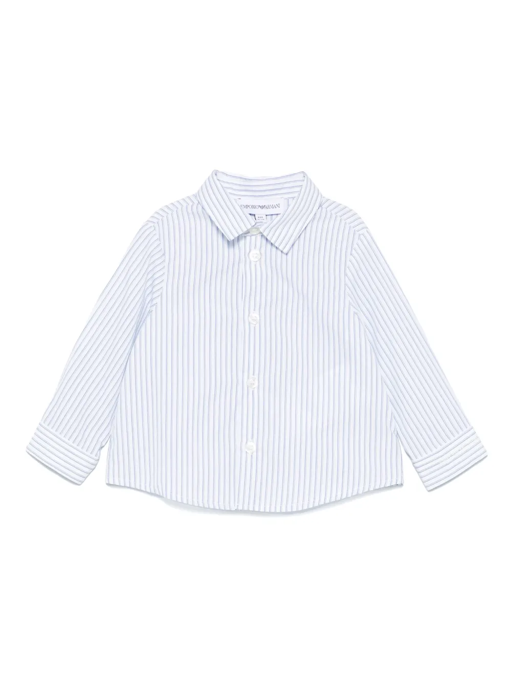 

Рубашка в полоску Emporio Armani Kids, белый
