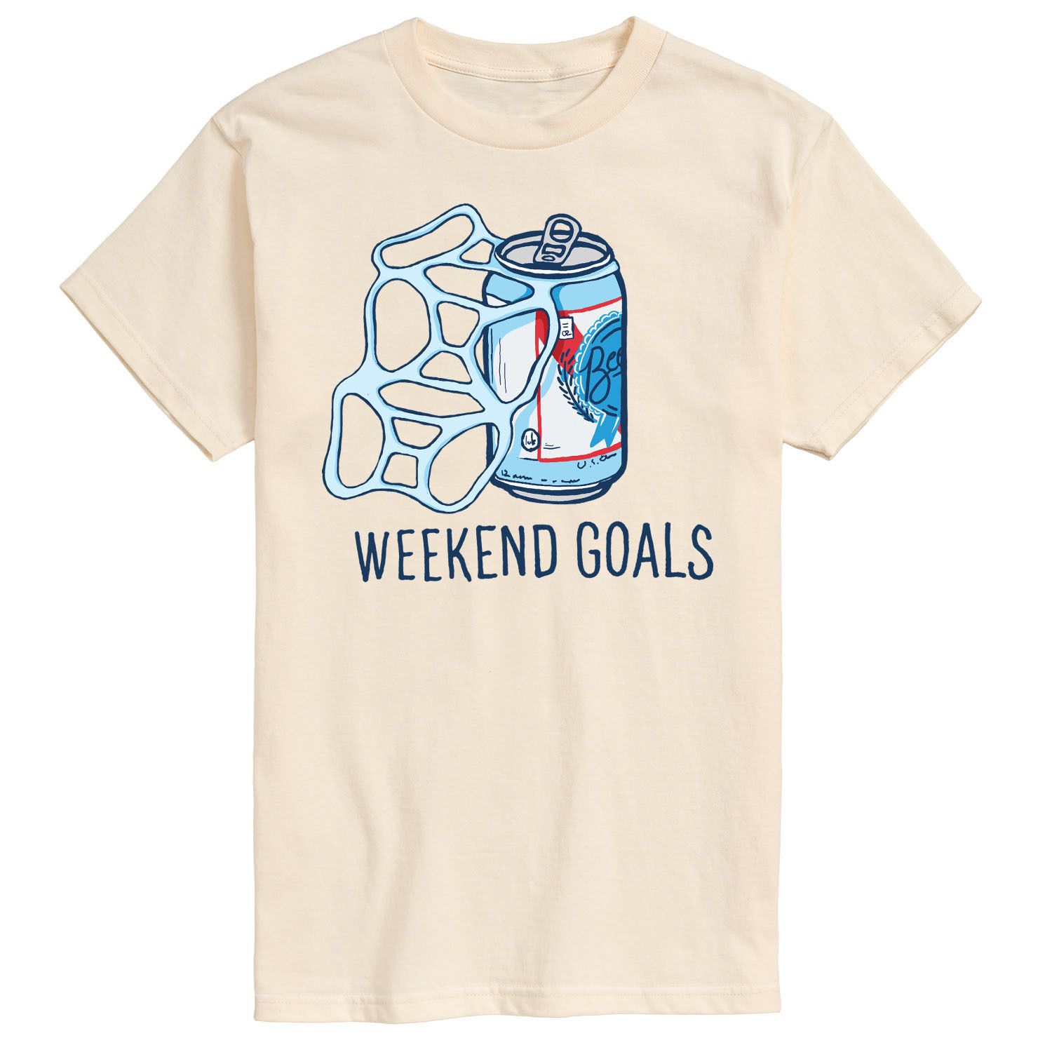 

Мужская футболка Beer Weekend Goals Licensed Character