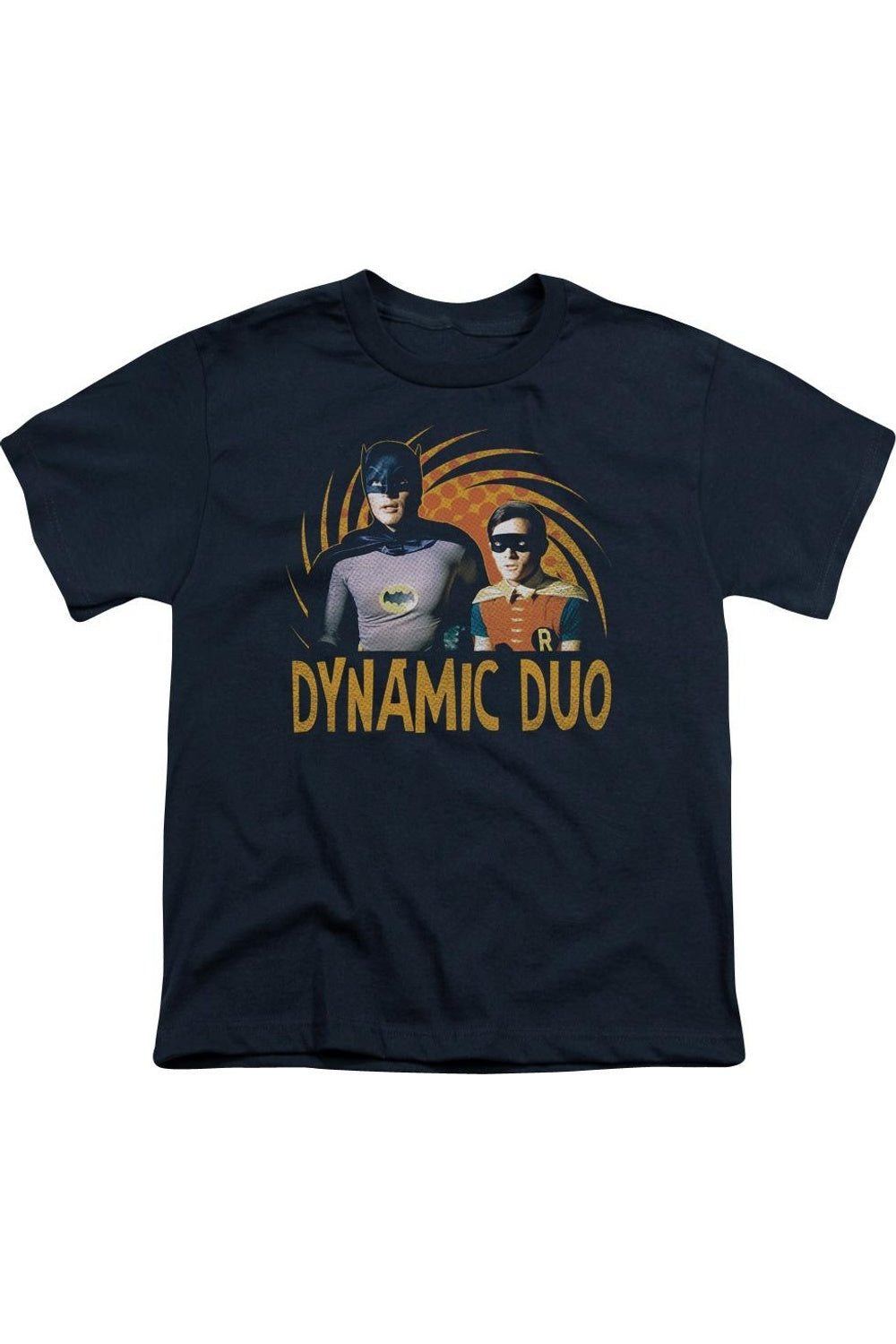 

Футболка с коротким рукавом Batman Classic TV для детей Gildan, темно-синий