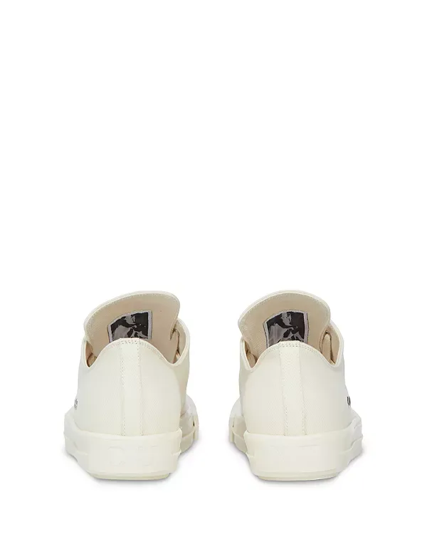 Экстремально низкие кроссовки Drkshdw Rick Owens, Black/Milk — фото 3