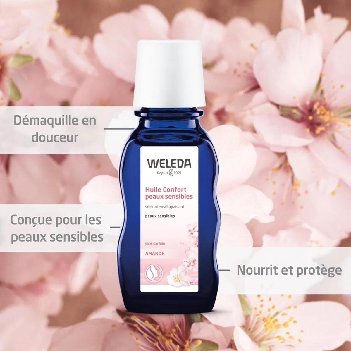Средство для снятия макияжа Weleda — Миндальное масло Confort Absolu от — фото 2