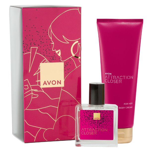 

Avon, Attraction Closer, набор косметики, 2 шт.