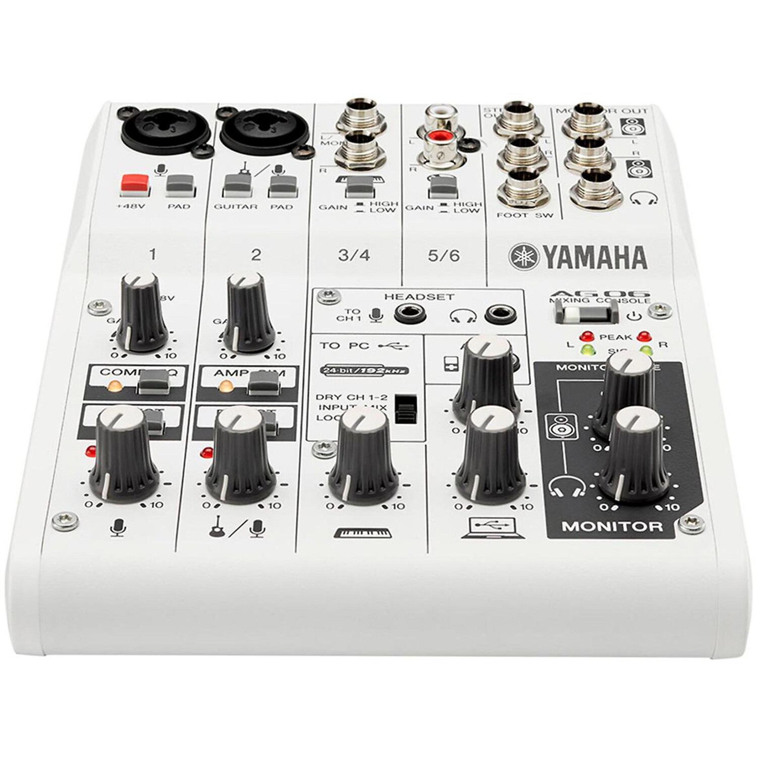 

Yamaha AG06 6-канальный микшер/интерфейс USB для IOS/MAC/ПК