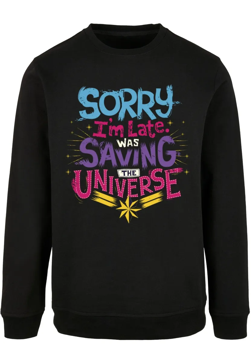 

Свитер с круглым вырезом ABSOLUTE CULT "ABSOLUTE CULT Men's Marvel - Saving Universe Crewneck", черный