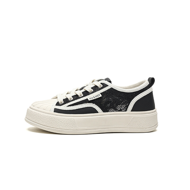 

Кеды JOSINY Skateboard Shoes Women's Low-Top, черный