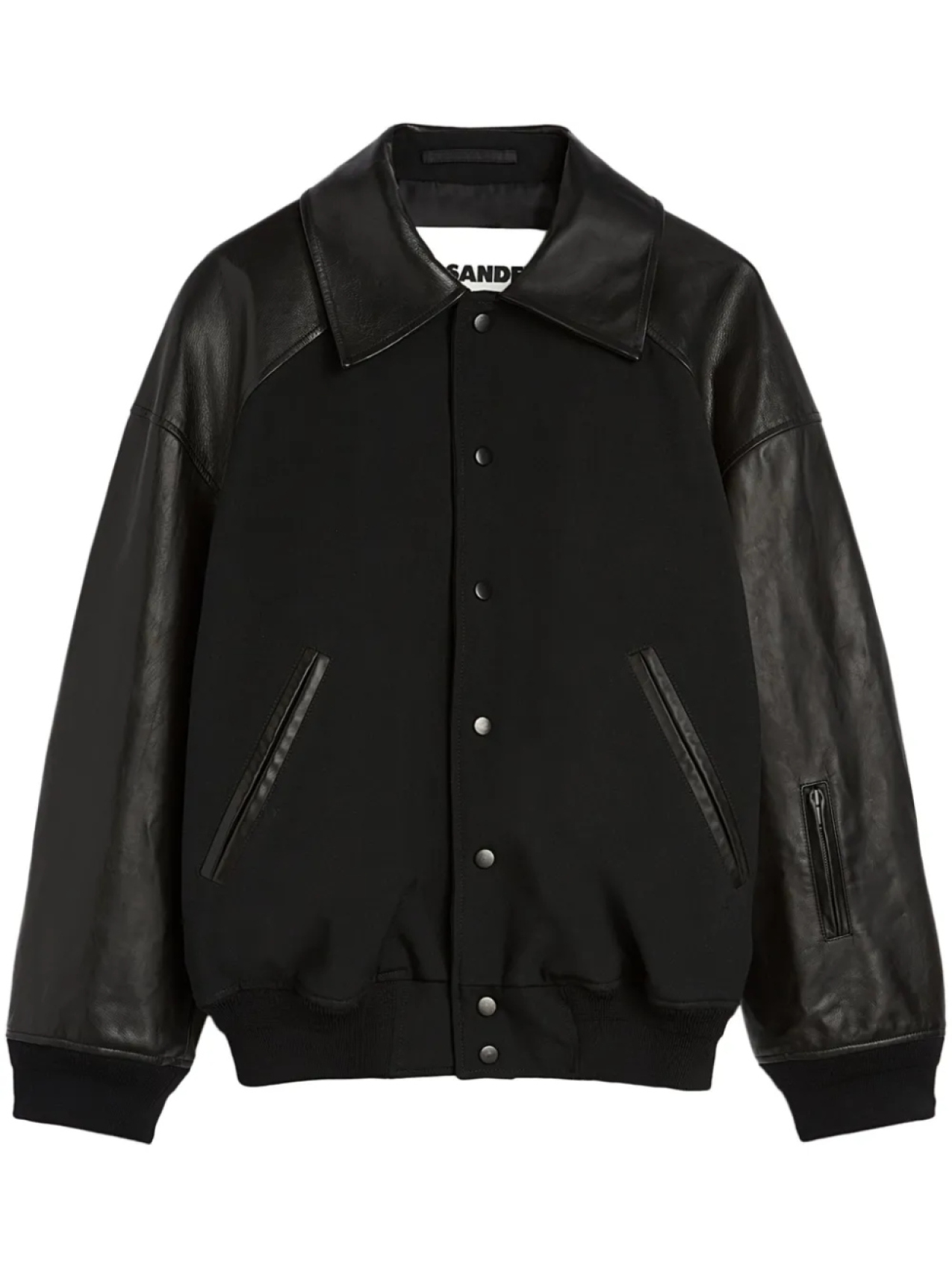 

Jil Sander куртка со вставками, черный