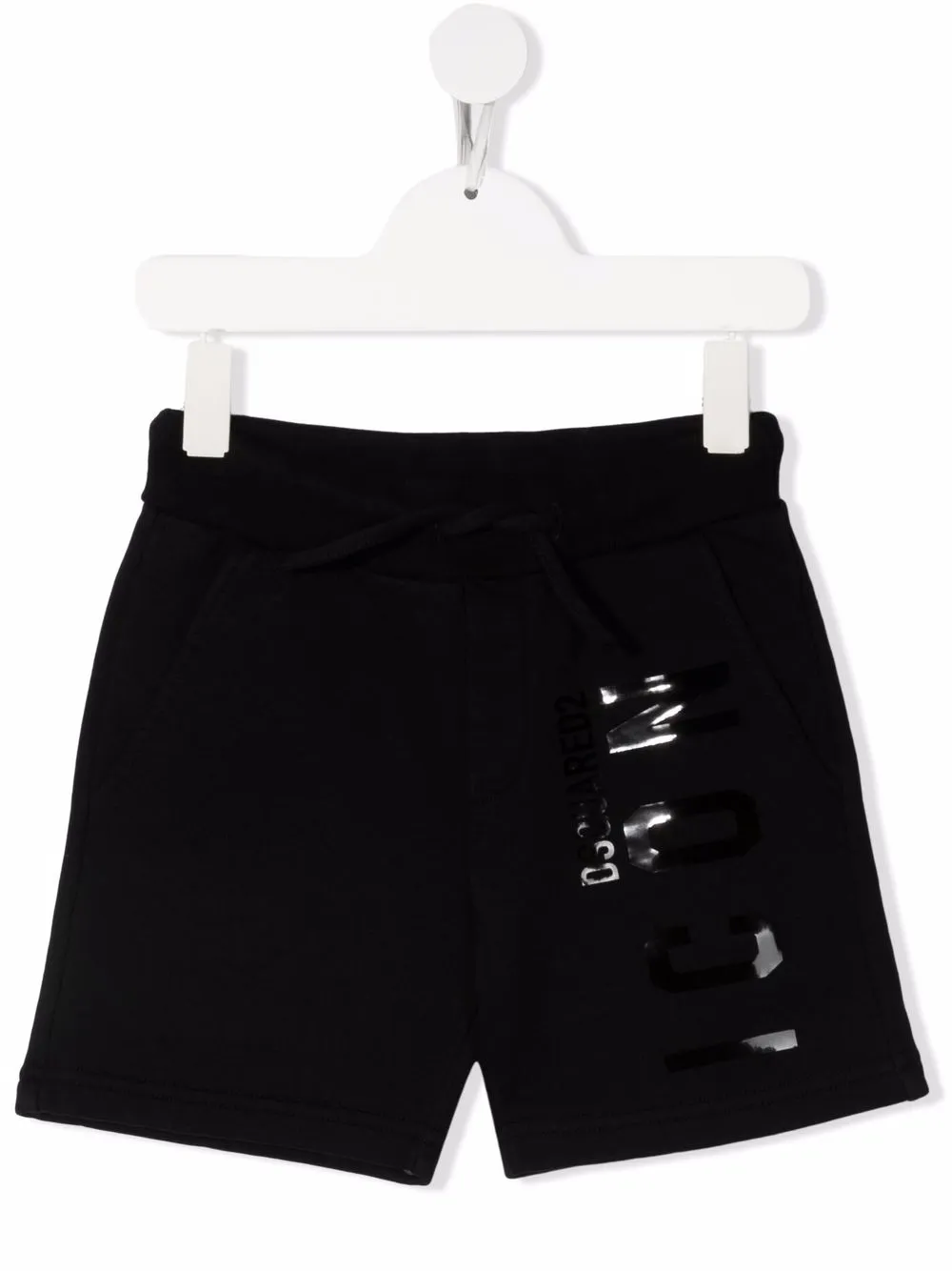 

Шорты с логотипом DSQUARED2 KIDS, черный