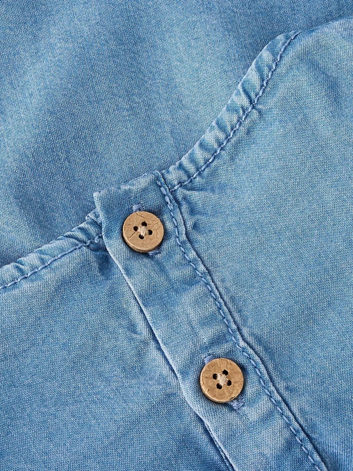 Топ джинсовый Name it, medium blue denim — фото 4