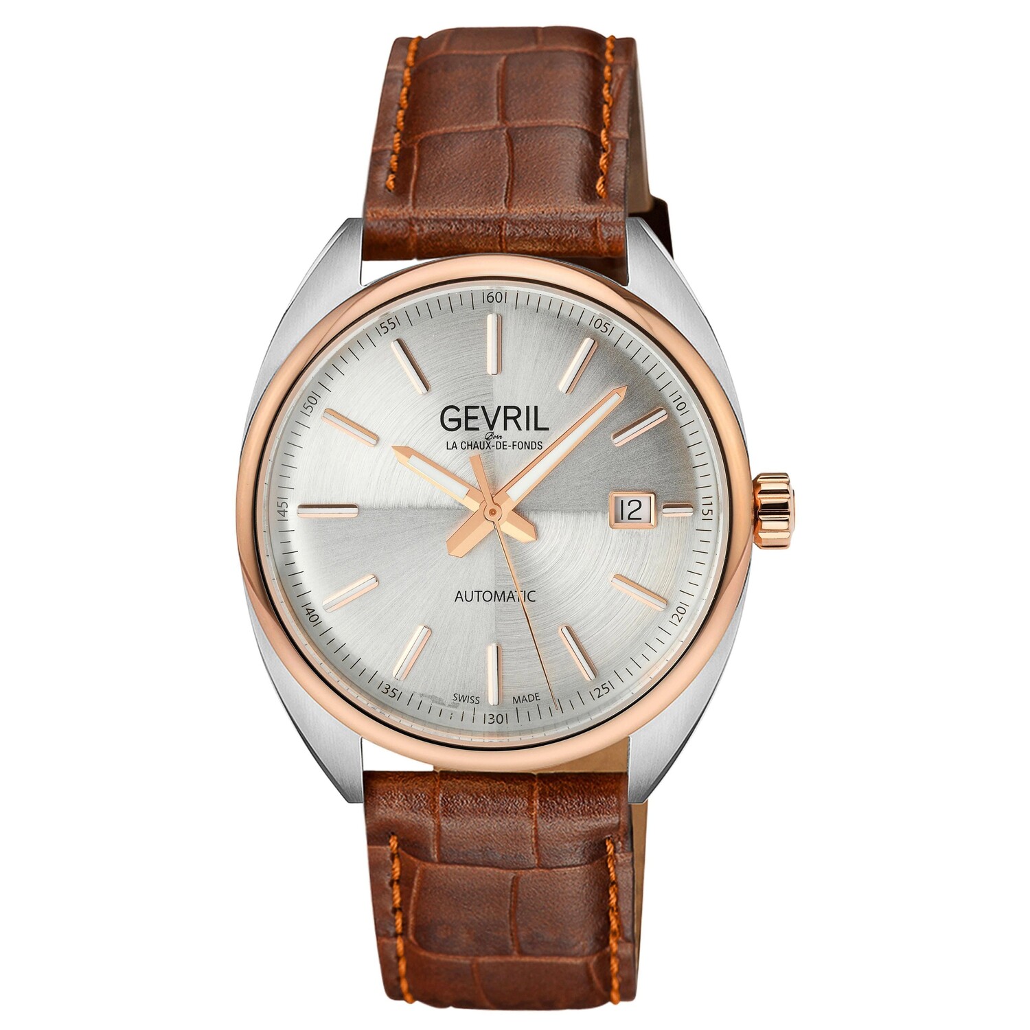 

Часы Gevril Sellita SW200, коричневый