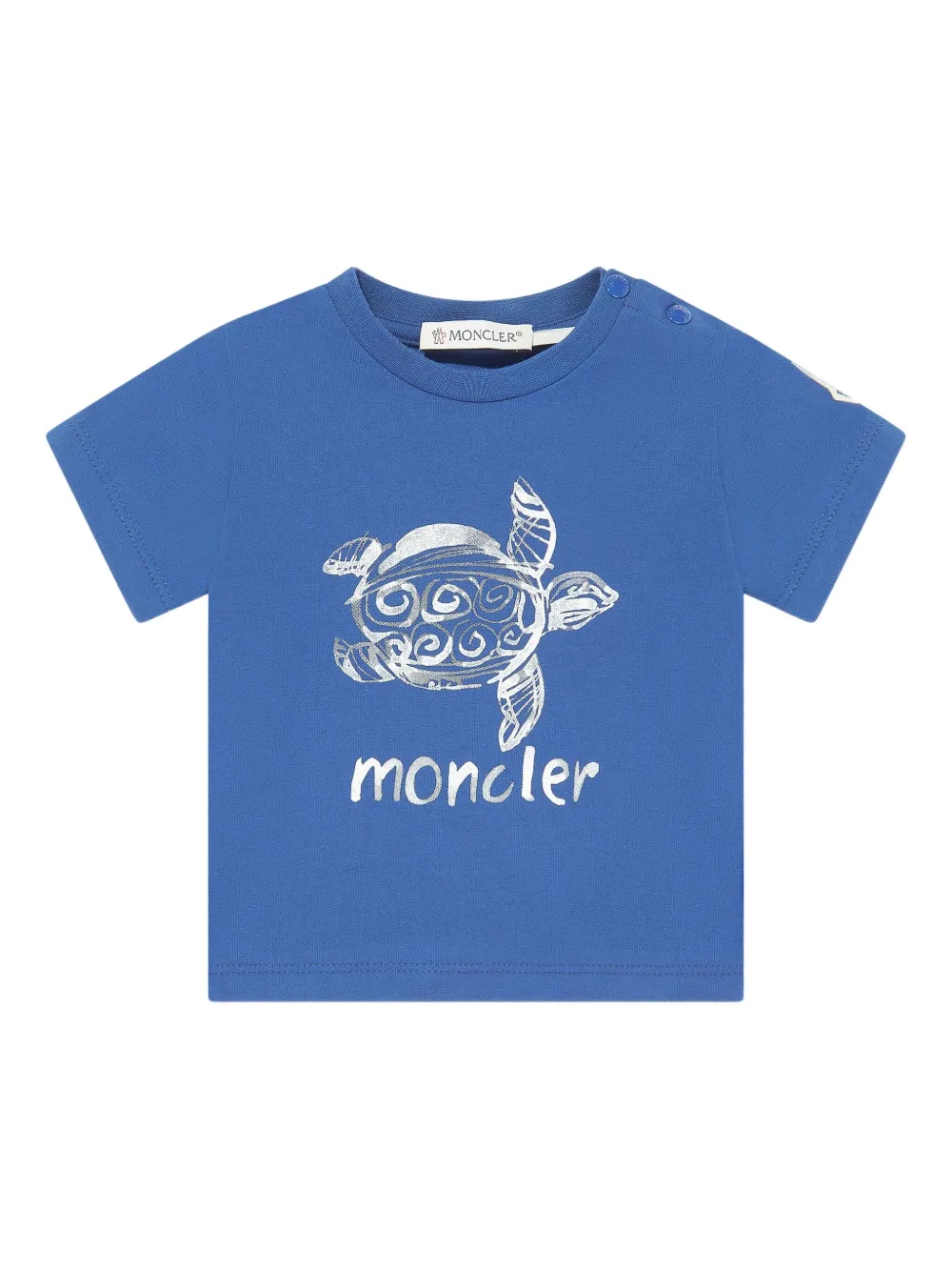 

Футболка из джерси Moncler Enfant, синий
