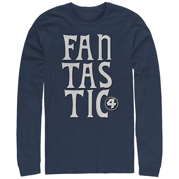 

Футболка с длинным рукавом Big & tall Fantastic Four Marvel