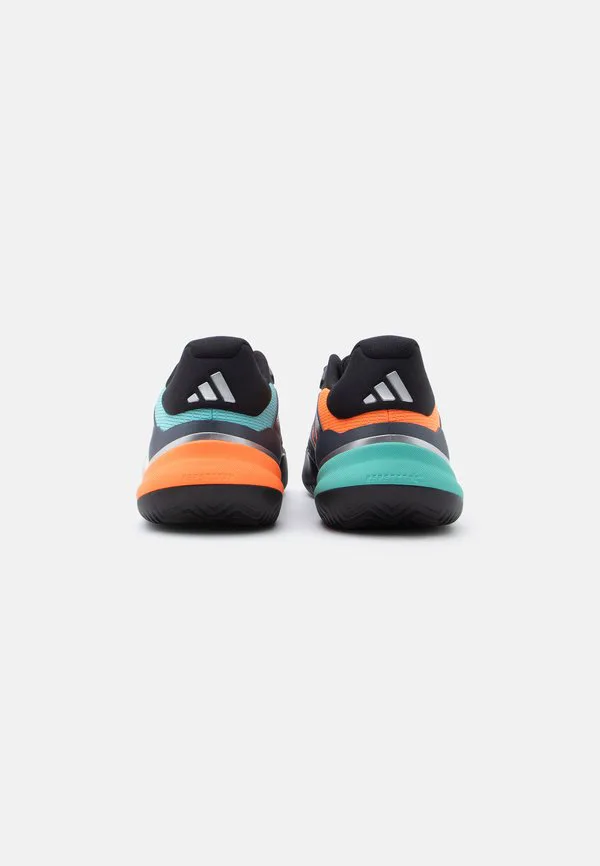 Теннисные кроссовки barricade 14 для игры на всех типах кортов Adidas Performance, Flash Aqua/Core Black/Lucid Orange — фото 3