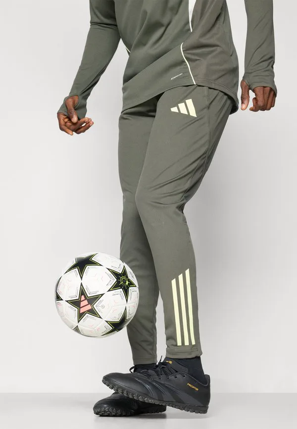 Тренировочные штаны real madrid 25/26 tiro25 для соревнований, клубная одежда Adidas Performance, Utility Grey — фото 4