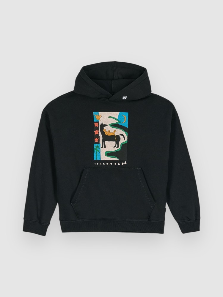 

Толстовка Volcom Watanite Po Kids Hoodie, black