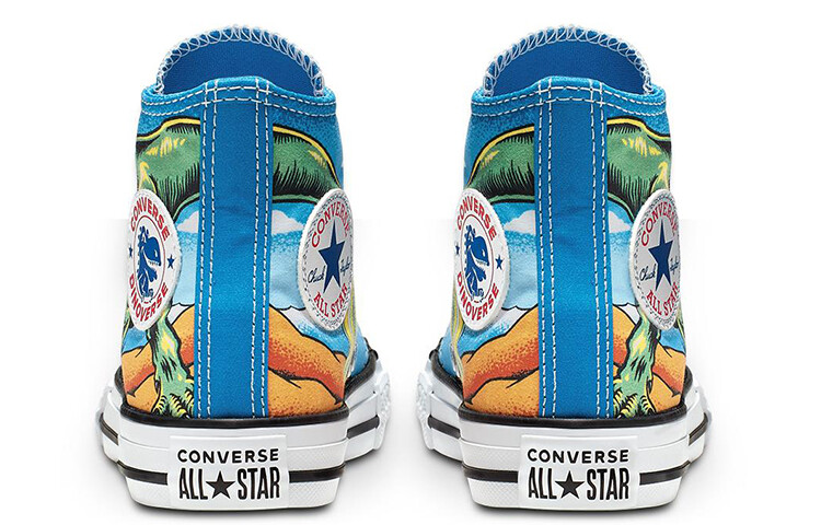 Converse All Star series Детские парусиновые туфли для детей — фото 4