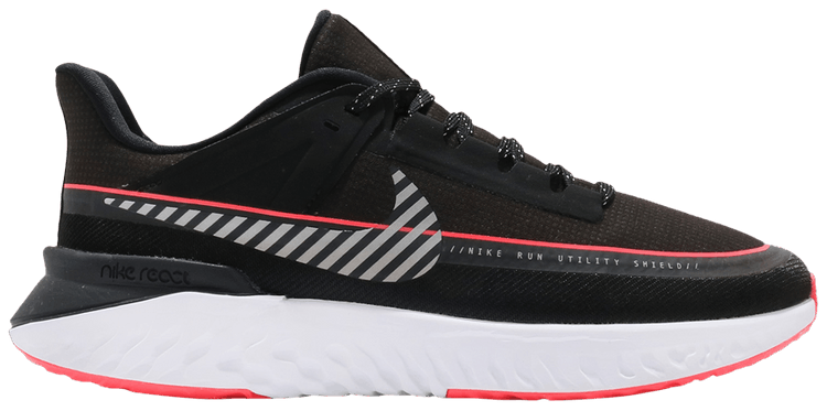 

Кроссовки Nike Legend React 2 Shield 'Black Metallic Silver', черный