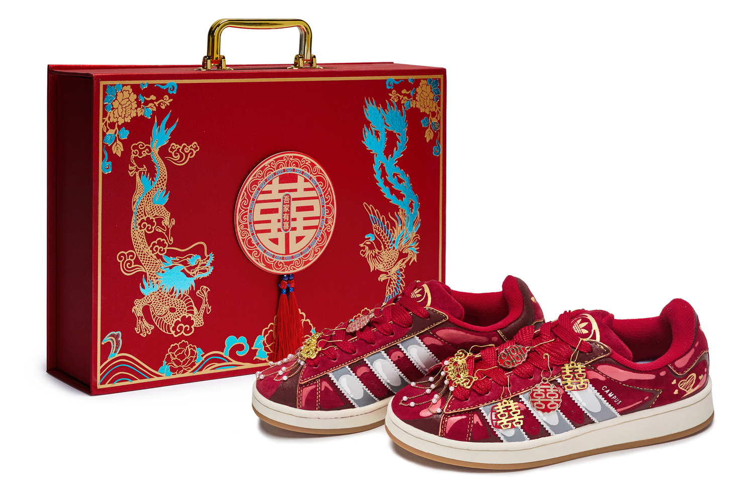 

Campus 00s 811 manufacturing, love bubbles, gift box лоу-топ скейтборд обувь unisex greige Adidas Originals, Greige красный бежевый