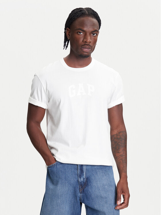 

Футболка обычного кроя 782369-01 Gap, белый