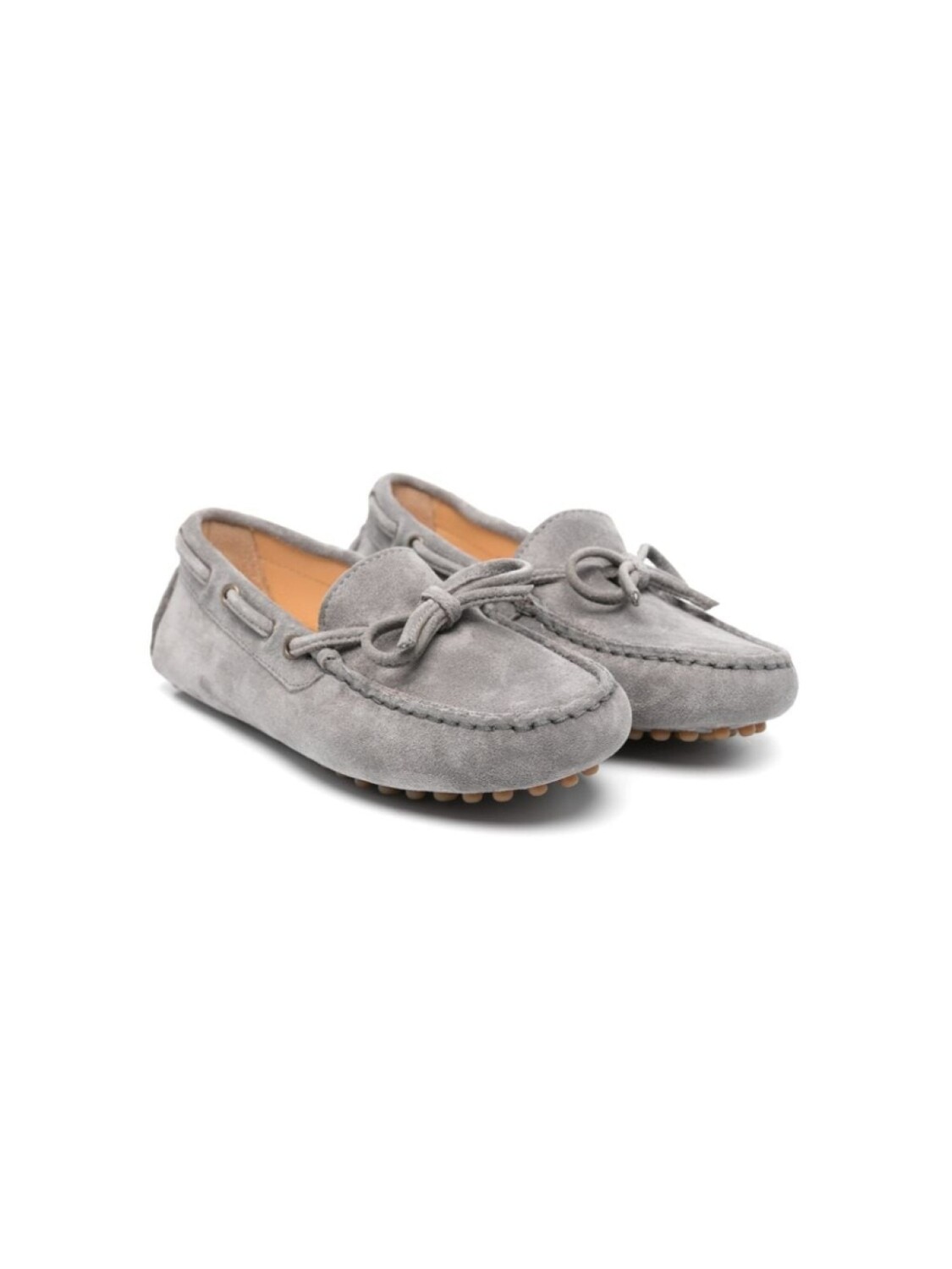 

Brunello Cucinelli Kids туфли с миндалевидным носком, серый