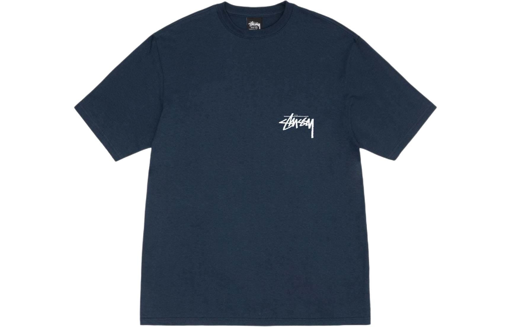 

Футболка Stussy Chain Link, синий