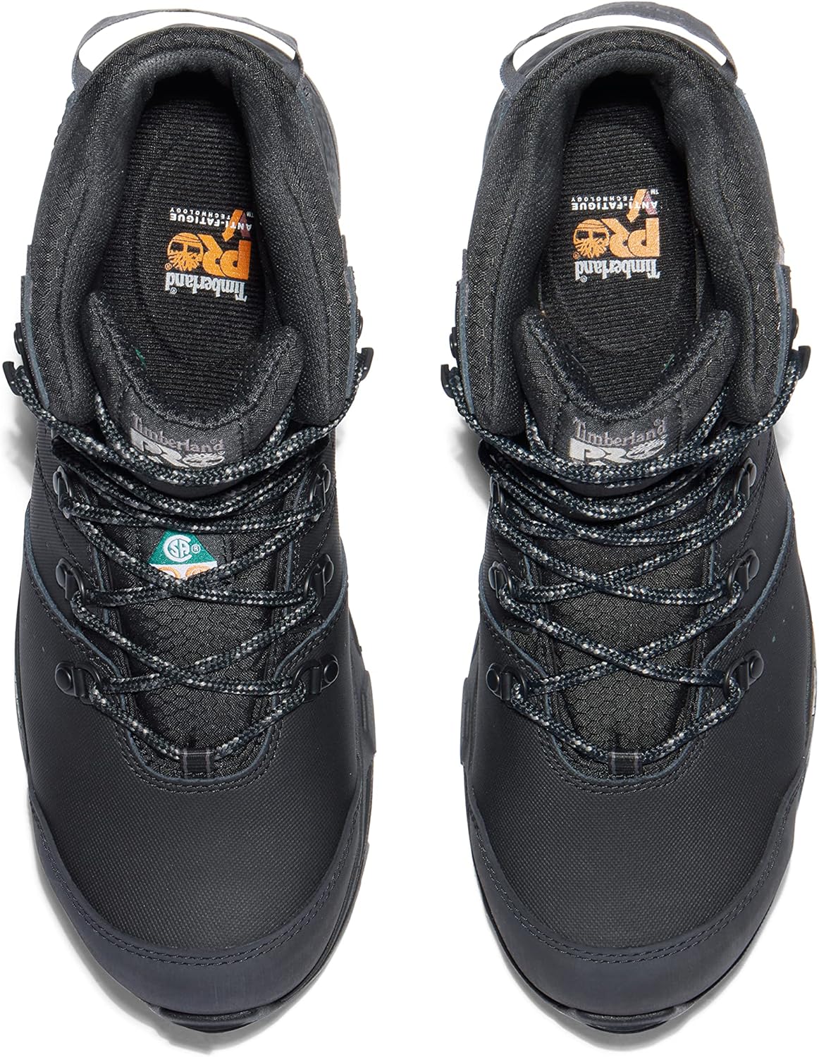 Timberland PRO мужские ботинки Switchback 6 дюймов с композитным защитным носком, водонепроницаемые, для промышленности и пеших походов, Black V1 — фото 3